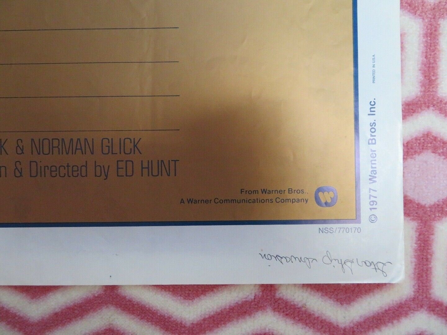 STARSHIP INVASION US ONE SHEET POSTER ROBERT VAUGHN CHRISTOPHER LEE Movie posters