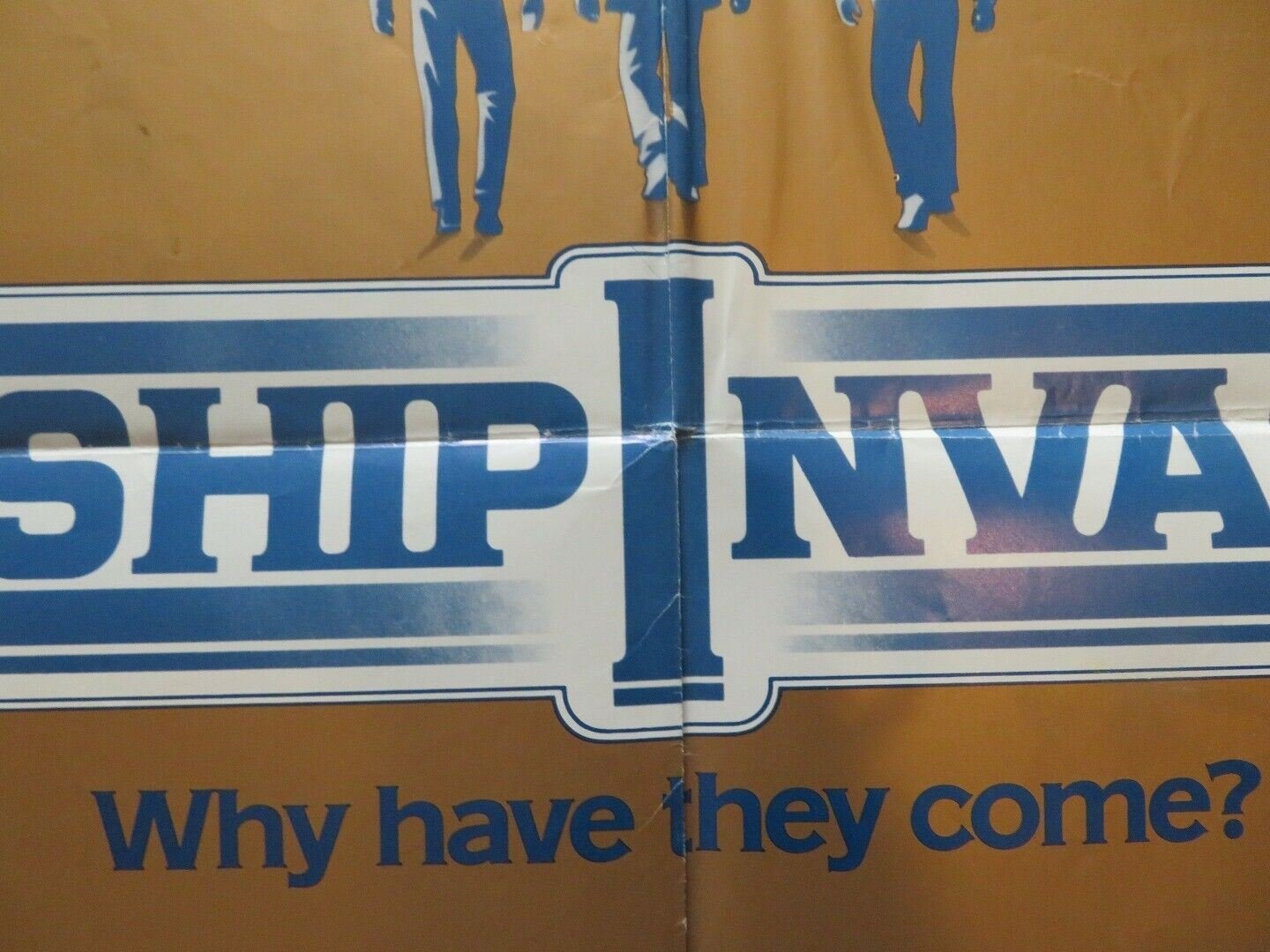 STARSHIP INVASIONS FOLDED US ONE SHEET POSTER ROBERT VAUGHN CHRISTOPHER LEE 1977 Movie posters