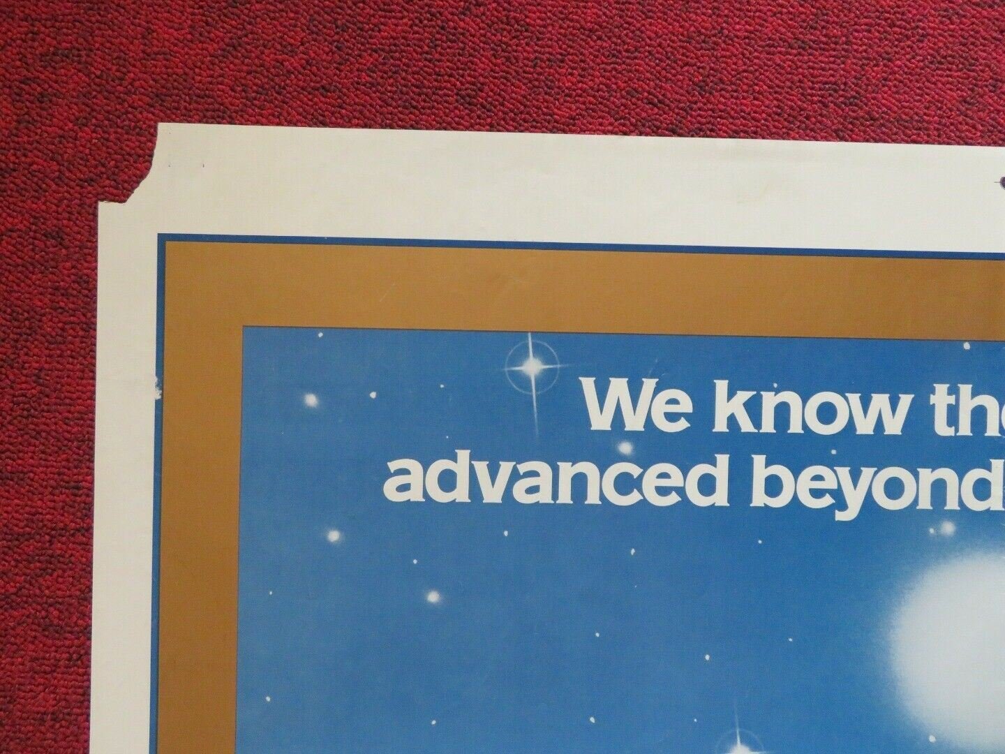 STARSHIP INVASIONS FOLDED US ONE SHEET POSTER ROBERT VAUGHN CHRISTOPHER LEE 1977 Movie posters