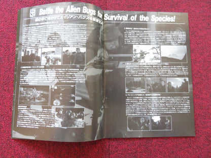 STARSHIP TROPPERS JAPANESE BROCHURE / PRESS BOOK CASPER VAN DIEN DINA MEYER '97 Rendezvous Cinema Movie posters