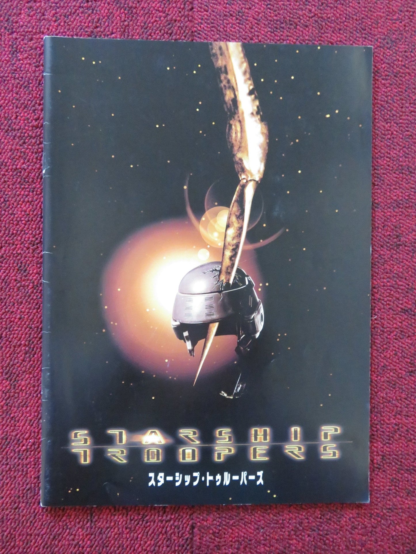 STARSHIP TROPPERS JAPANESE BROCHURE / PRESS BOOK CASPER VAN DIEN DINA MEYER '97 Rendezvous Cinema Movie posters