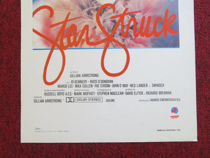 STARSTRUCK ITALIAN LOCANDINA POSTER JO KENNEDY ROSS O'DONOVAN 1985 Rendezvous Cinema Movie posters