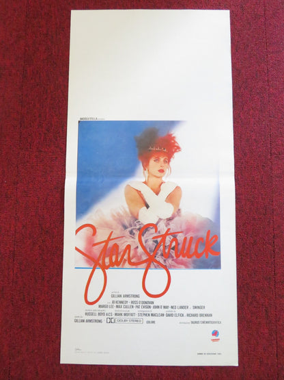 STARSTRUCK ITALIAN LOCANDINA POSTER JO KENNEDY ROSS O'DONOVAN 1985 Rendezvous Cinema Movie posters