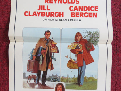 STARTING OVER ITALIAN LOCANDINA POSTER BURT REYNOLDS JILL CLAYBURGH 1980 Rendezvous Cinema Movie posters