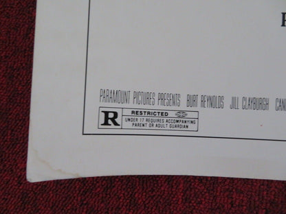 STARTING OVER US HALF SHEET (22"x 28") POSTER BURT REYNOLDS JILL CLAYBURGH '79 Movie posters