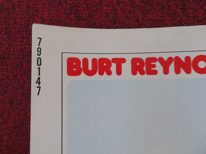 STARTING OVER US HALF SHEET (22"x 28") POSTER BURT REYNOLDS JILL CLAYBURGH '79 Movie posters