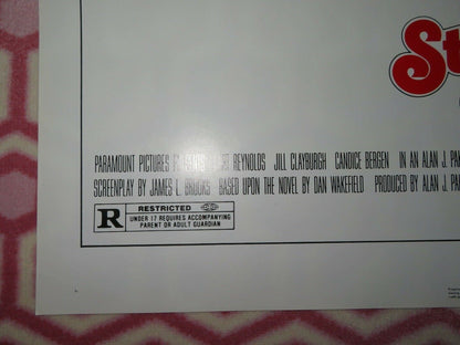 STARTING OVER US ONE SHEET POSTER BURT REYNOLDS 1979 Movie posters