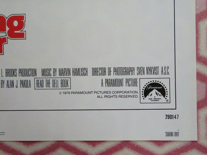 STARTING OVER US ONE SHEET POSTER BURT REYNOLDS 1979 Movie posters