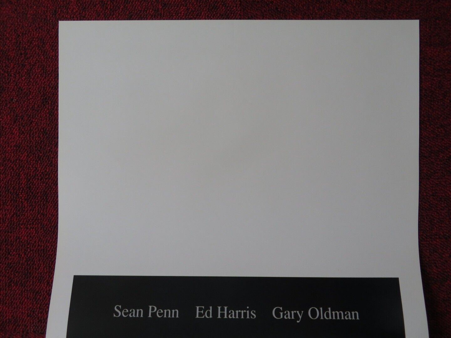 STATE OF GRACE ITALIAN LOCANDINA (27.5"x13") POSTER SEAN PENN ED HARRIS 1991 - Rendezvous Cinema