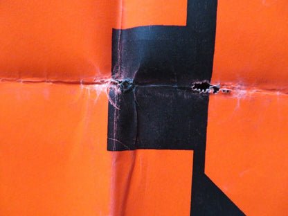 STATE OF SIEGE FOLDED US ONE SHEET POSTER YVES MONTAND RENATO SALVATORI 1972 Movie posters