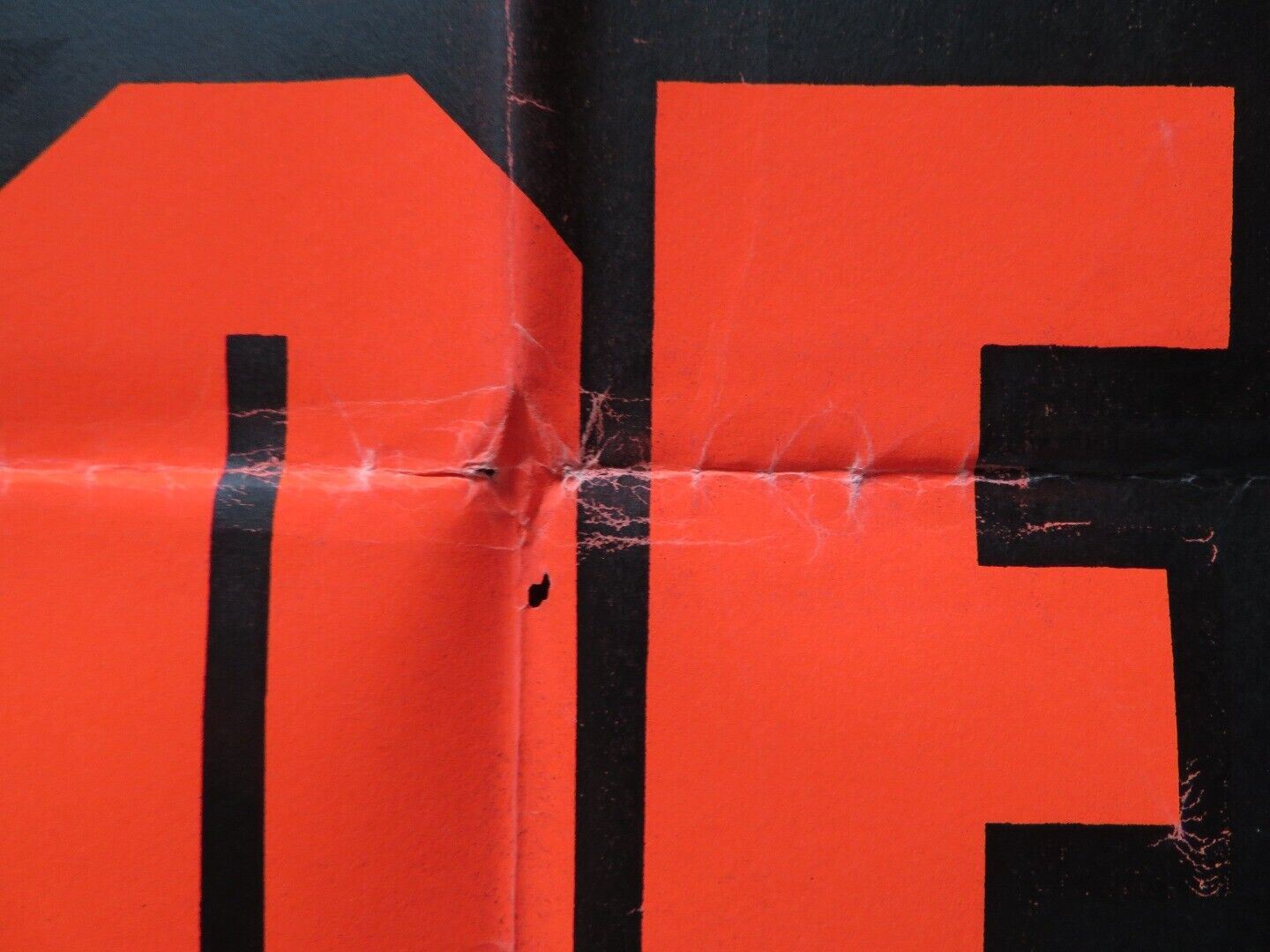 STATE OF SIEGE FOLDED US ONE SHEET POSTER YVES MONTAND RENATO SALVATORI 1972 Movie posters