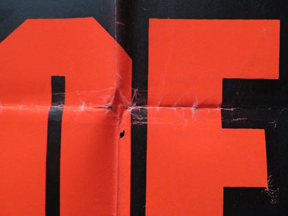 STATE OF SIEGE FOLDED US ONE SHEET POSTER YVES MONTAND RENATO SALVATORI 1972 Movie posters