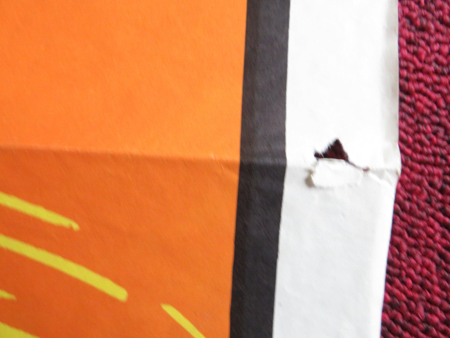 STATION SIX SAHARA FOLDED US ONE SHEET POSTER CARROLL BAKER IAN BANNEN 1964 Rendezvous Cinema Movie posters