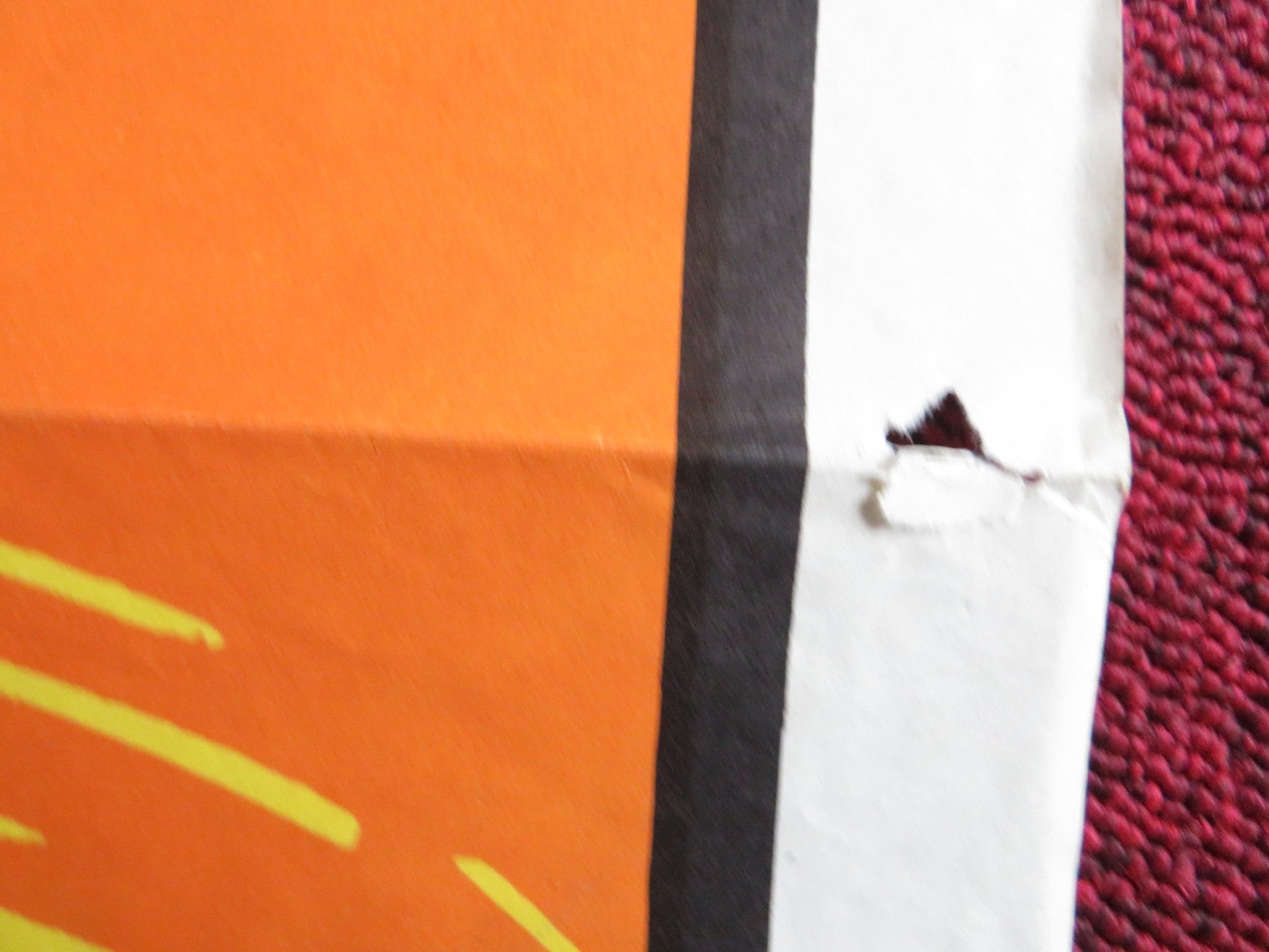 STATION SIX SAHARA FOLDED US ONE SHEET POSTER CARROLL BAKER IAN BANNEN 1964 Rendezvous Cinema Movie posters