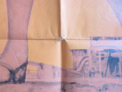 STATION SIX SAHARA FOLDED US ONE SHEET POSTER CARROLL BAKER IAN BANNEN 1964 Rendezvous Cinema Movie posters