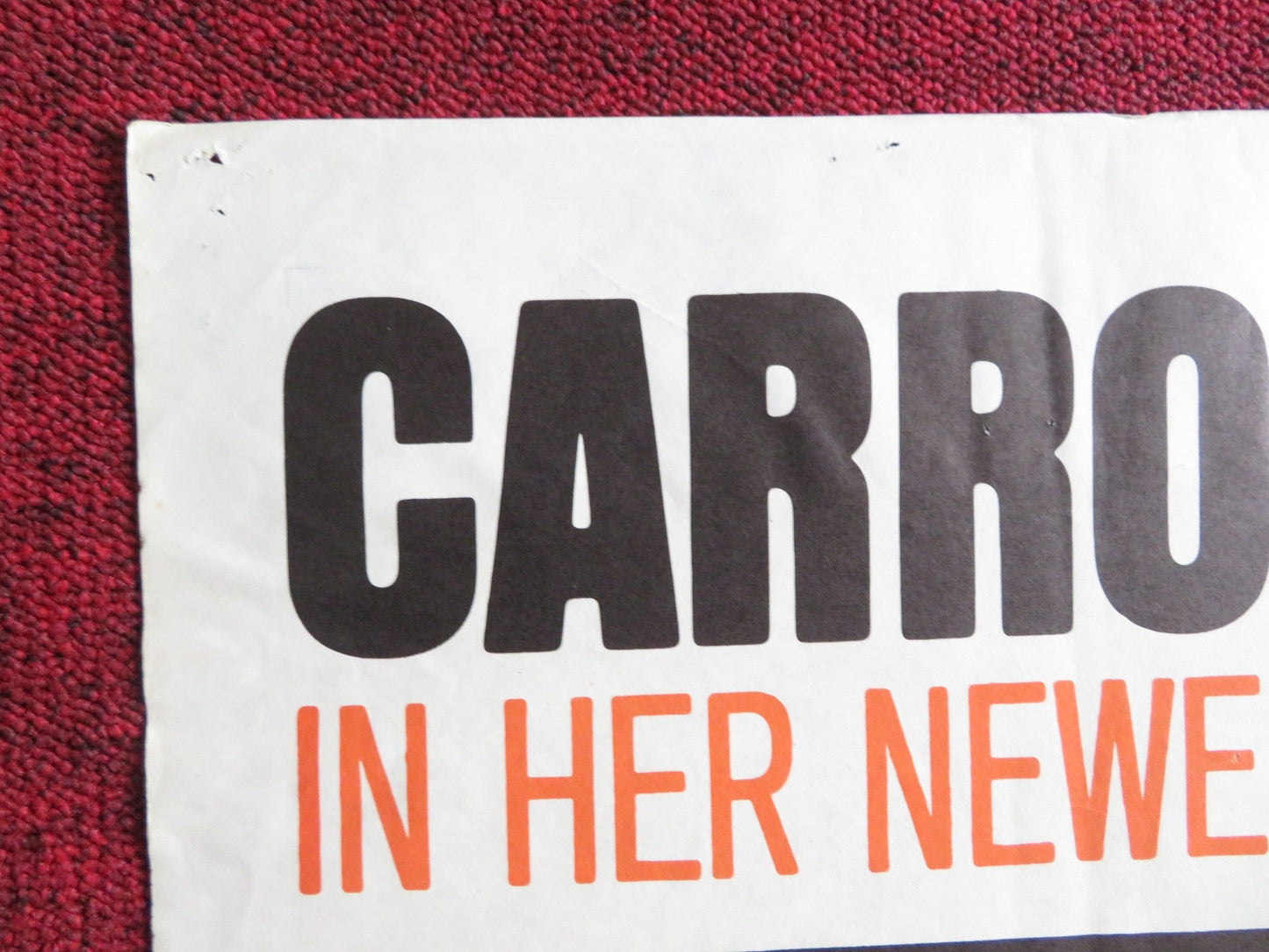 STATION SIX SAHARA FOLDED US ONE SHEET POSTER CARROLL BAKER IAN BANNEN 1964 Rendezvous Cinema Movie posters