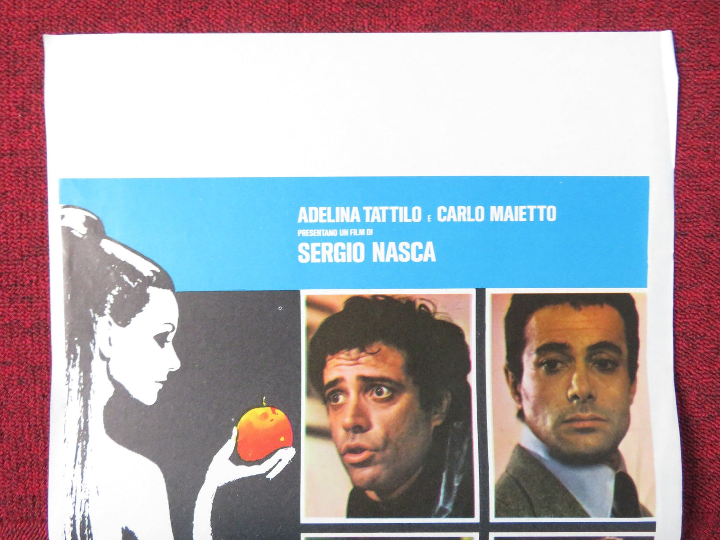 STATO INTERESSANTE ITALIAN LOCANDINA POSTER DUILIO DEL PRETE JANET AGREN 1977 Rendezvous Cinema Movie posters