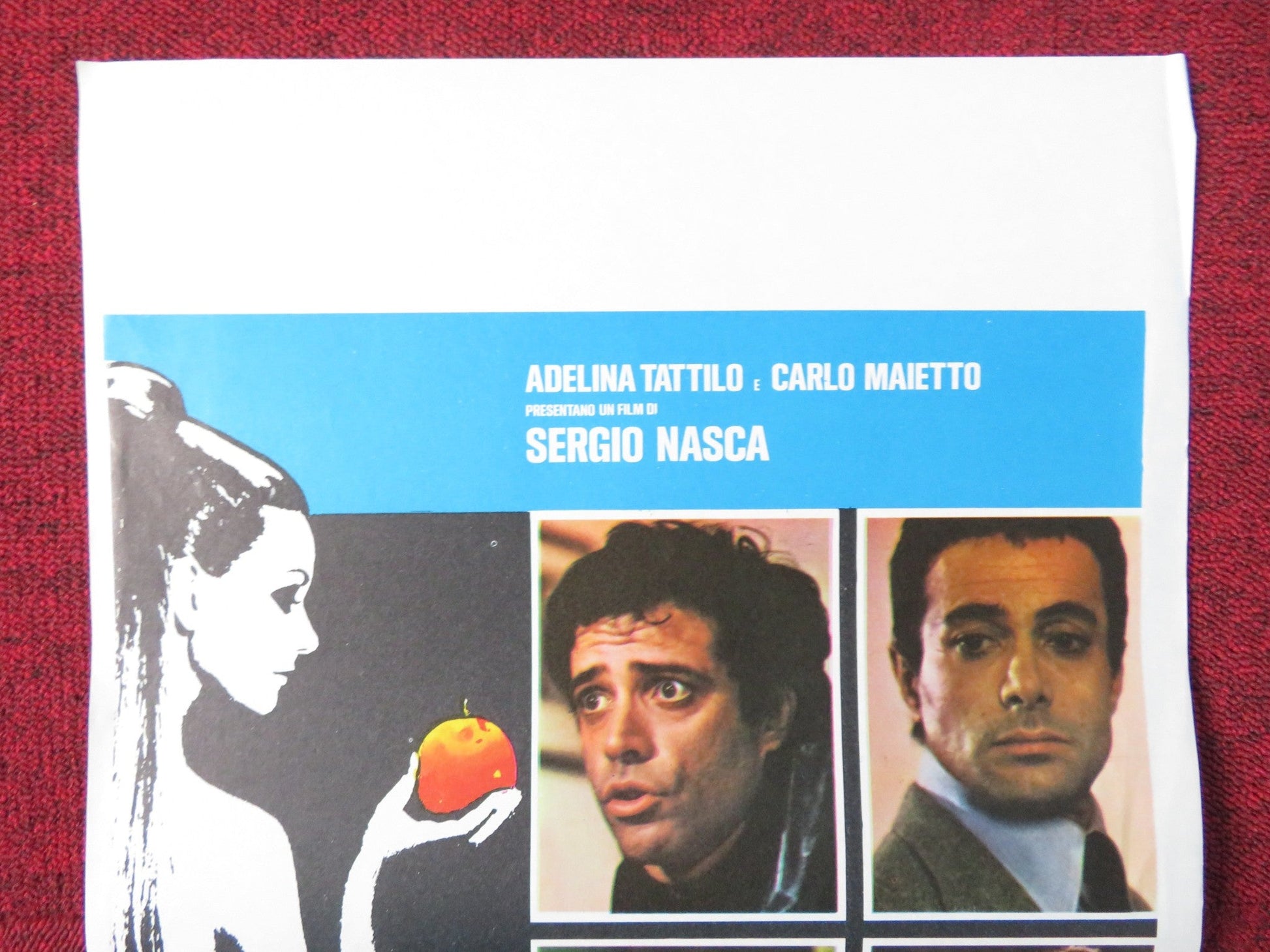 STATO INTERESSANTE ITALIAN LOCANDINA POSTER DUILIO DEL PRETE JANET AGREN 1977 Rendezvous Cinema Movie posters