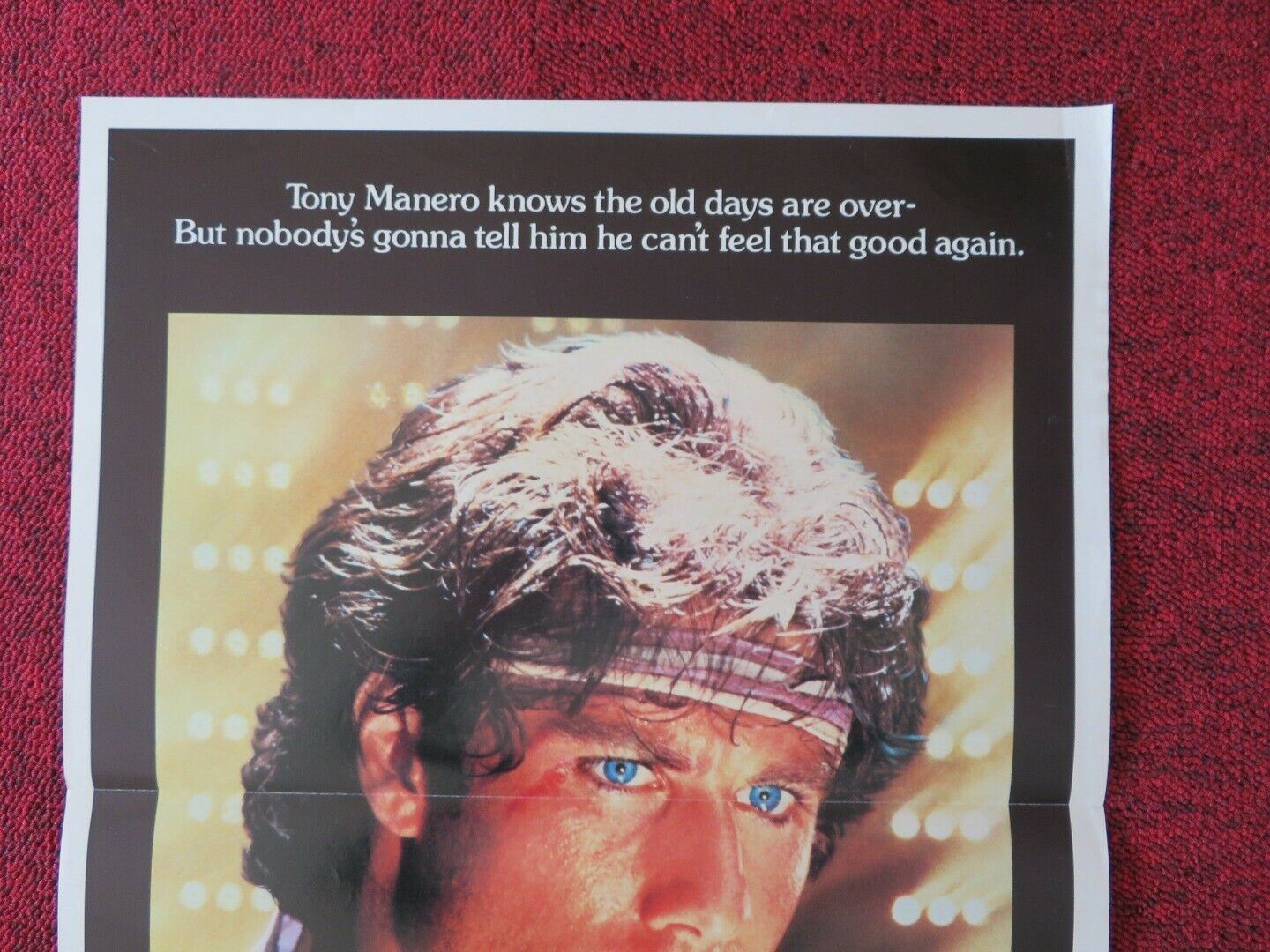 STAYING ALIVE FOLDED AUSTRALIAN DAYBILL POSTER JOHN TRAVOLTA CYNTHIA RHODES 1983 Movie posters
