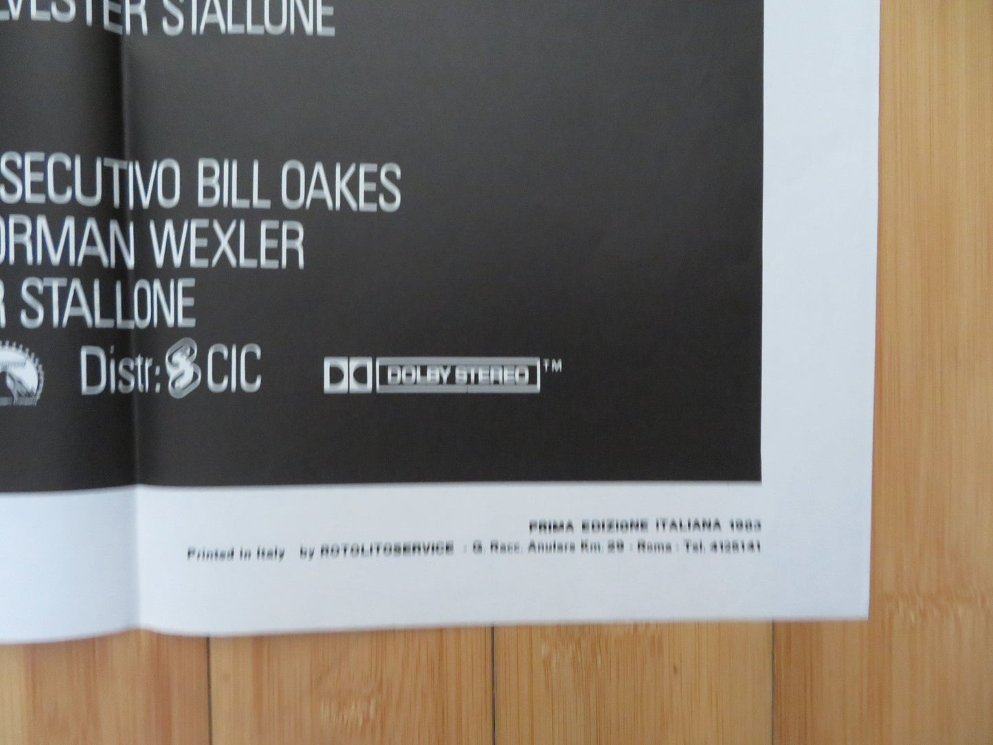 STAYING ALIVE ITALIAN 2 FOGLIO POSTER JOHN TRAVOLTA CYNTHIA RHODES 1983 Rendezvous Cinema Movie posters