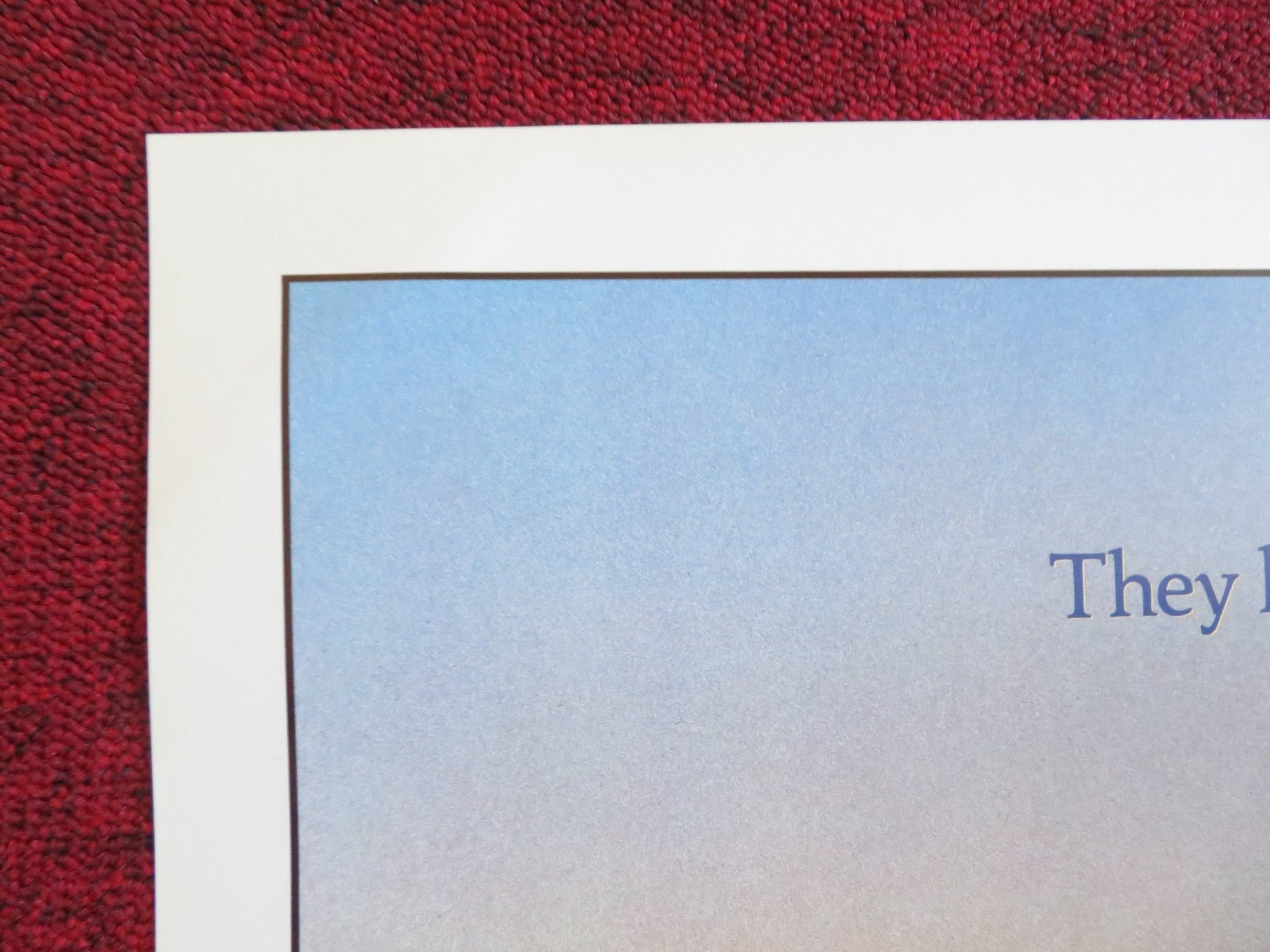 STAYING TOGETHER US ONE SHEET ROLLED POSTER SEAN ASTIN DERMOT MULRONEY 1989 Rendezvous Cinema Movie posters