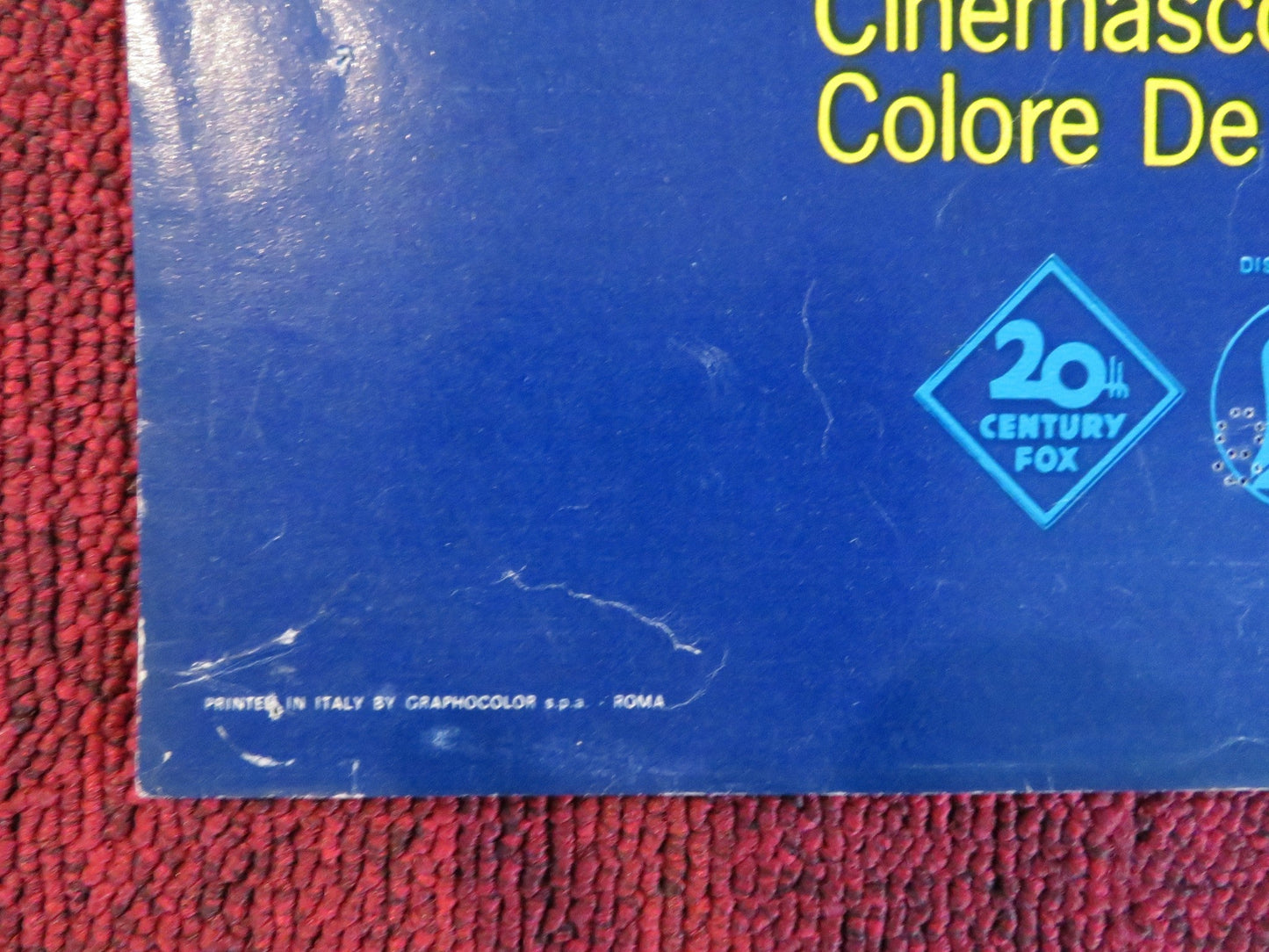 STAZIONE LUNA / WAY...WAY OUT - A ITALIAN FOTOBUSTA POSTER JERRY LEWIS 1966 Rendezvous Cinema Movie posters