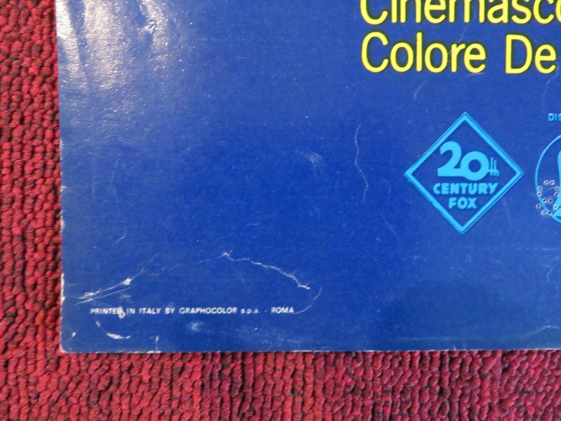 STAZIONE LUNA / WAY...WAY OUT - A ITALIAN FOTOBUSTA POSTER JERRY LEWIS 1966 Rendezvous Cinema Movie posters