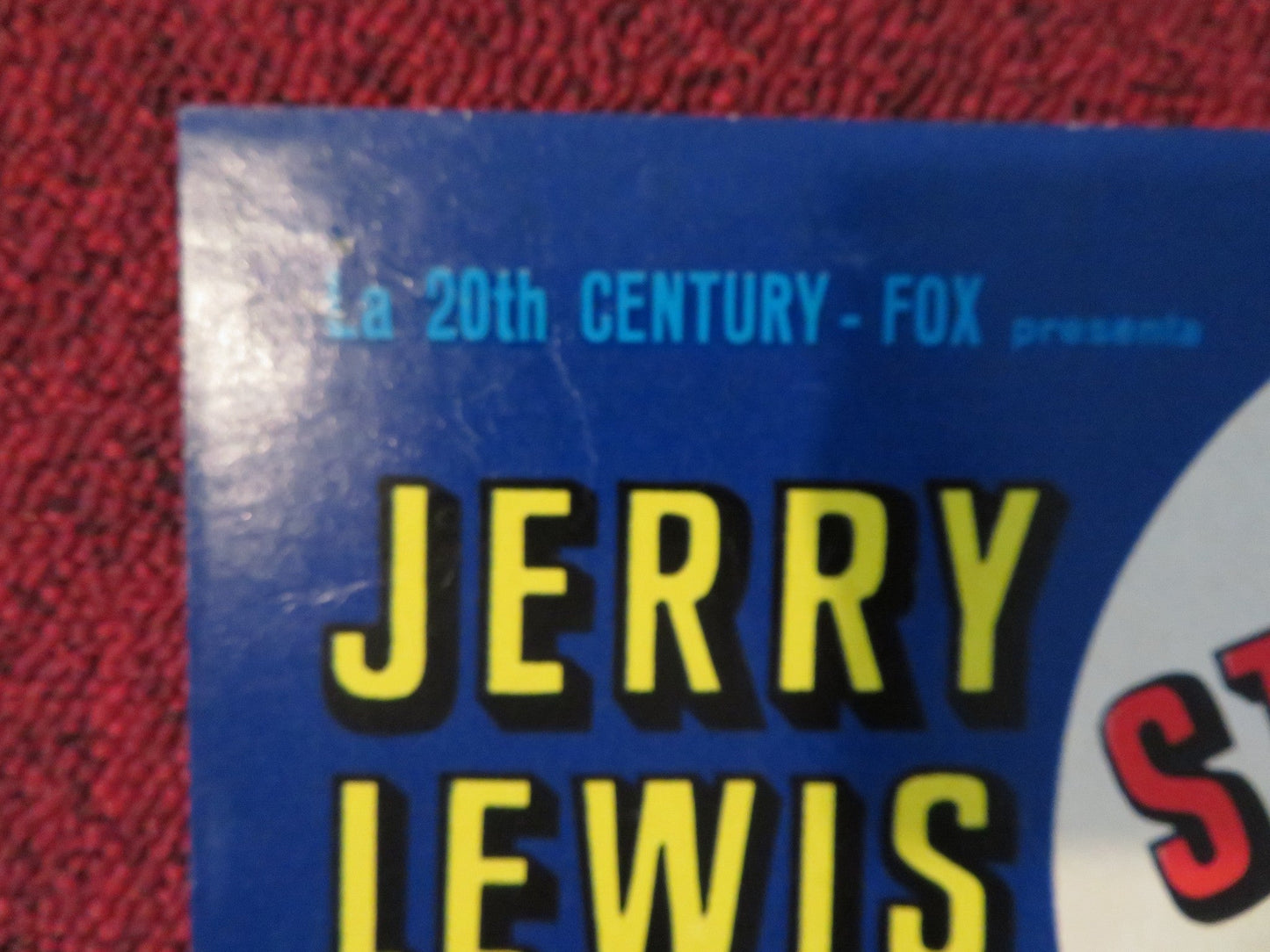 STAZIONE LUNA / WAY...WAY OUT - A ITALIAN FOTOBUSTA POSTER JERRY LEWIS 1966 Rendezvous Cinema Movie posters