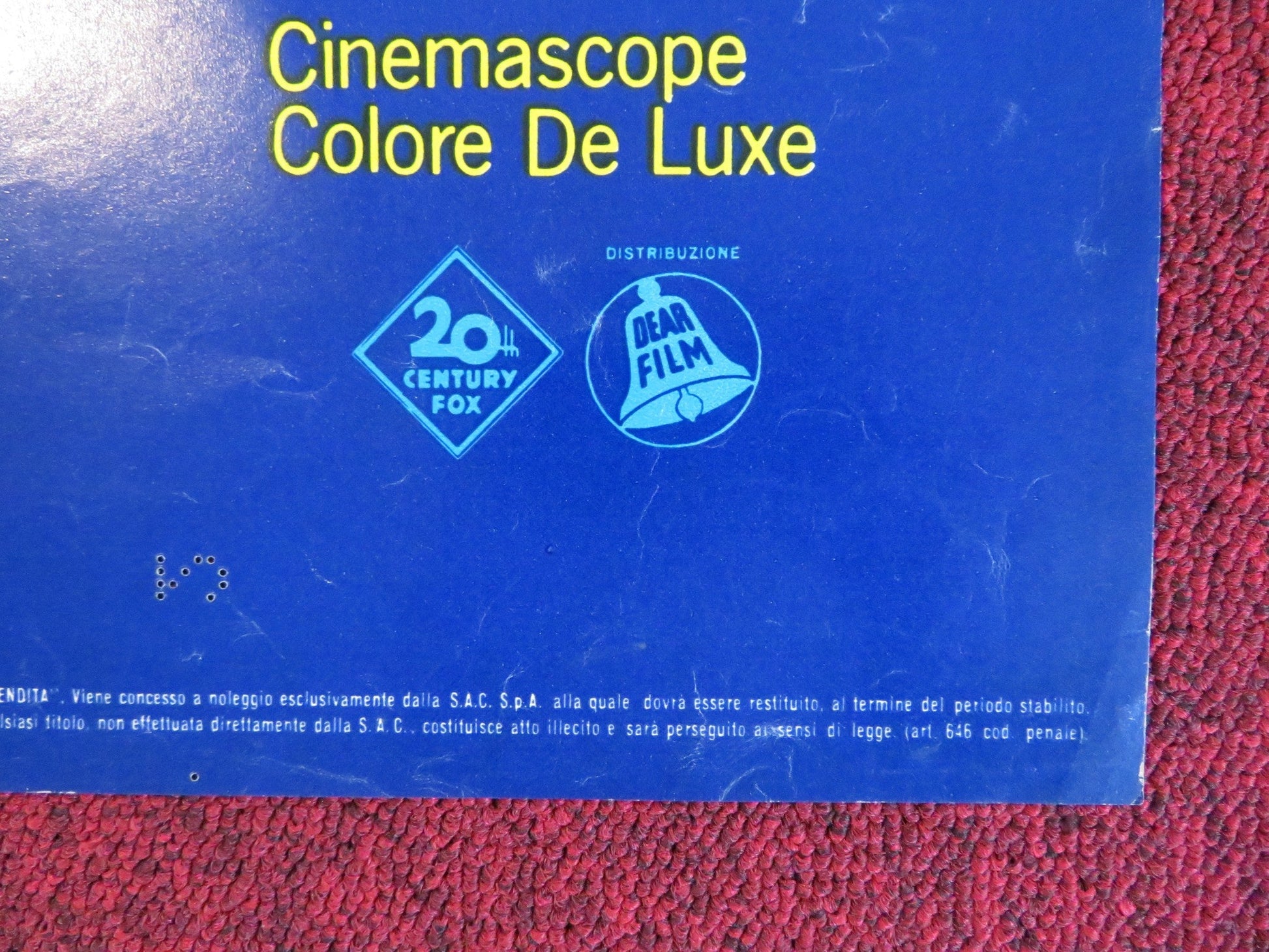 STAZIONE LUNA / WAY...WAY OUT - B ITALIAN FOTOBUSTA POSTER JERRY LEWIS 1966 Rendezvous Cinema Movie posters