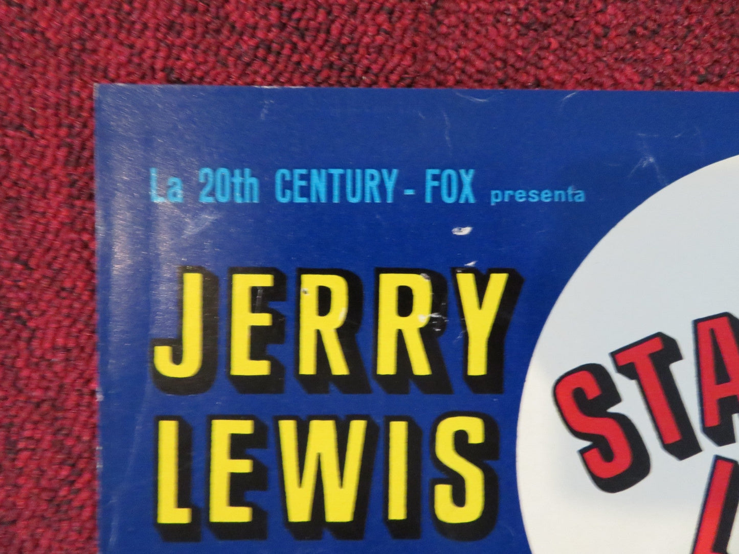 STAZIONE LUNA / WAY...WAY OUT - B ITALIAN FOTOBUSTA POSTER JERRY LEWIS 1966 Rendezvous Cinema Movie posters