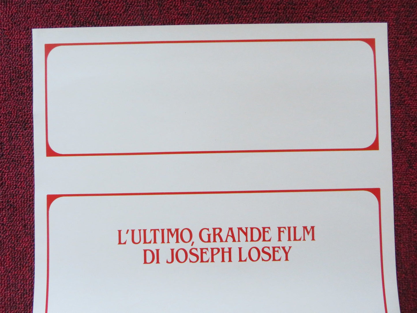 STEAMING ITALIAN LOCANDINA POSTER VANESSA REDGRAVE DIANA DORS 1985 Rendezvous Cinema Movie posters