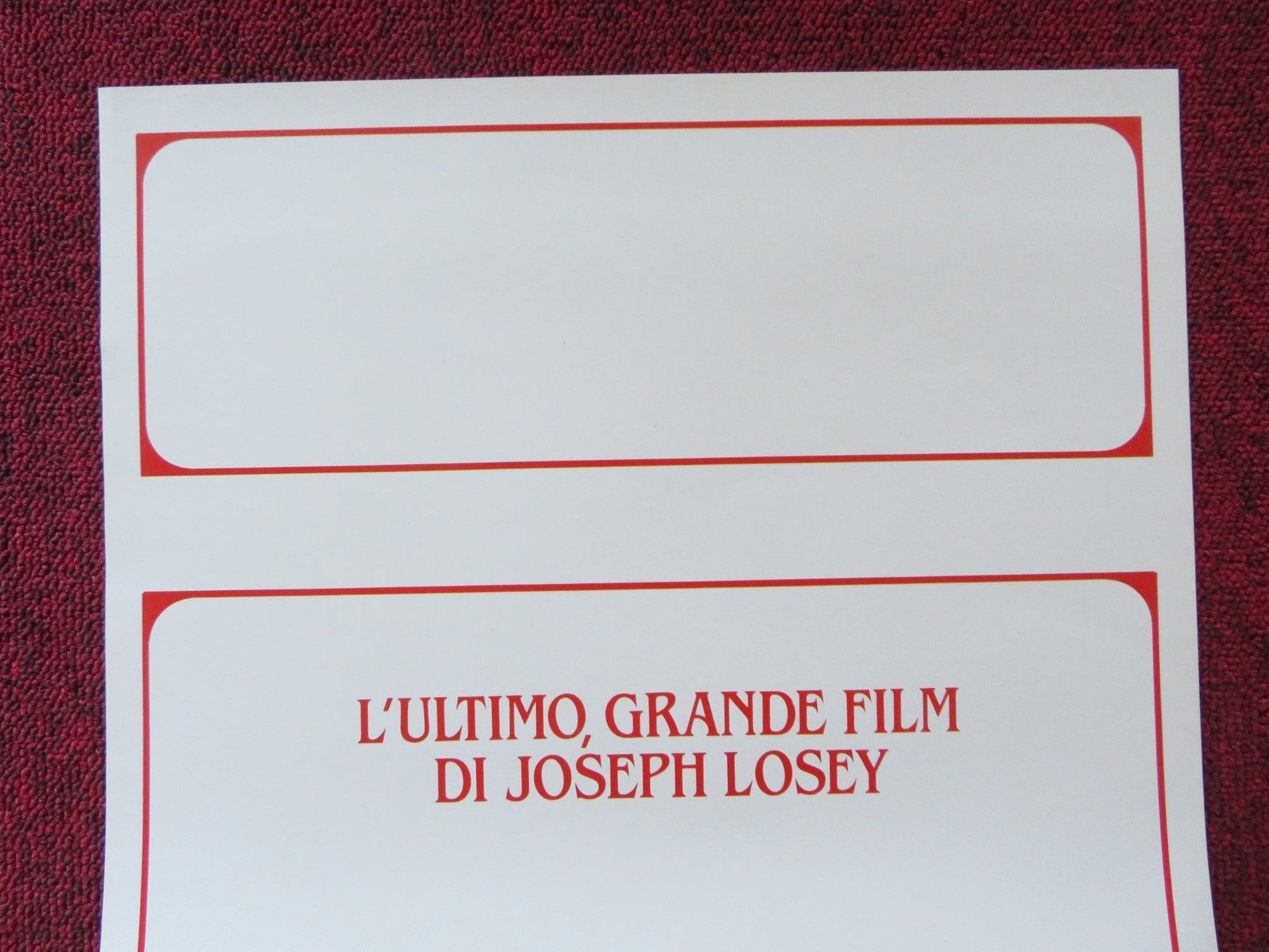 STEAMING ITALIAN LOCANDINA POSTER VANESSA REDGRAVE DIANA DORS 1985 Rendezvous Cinema Movie posters