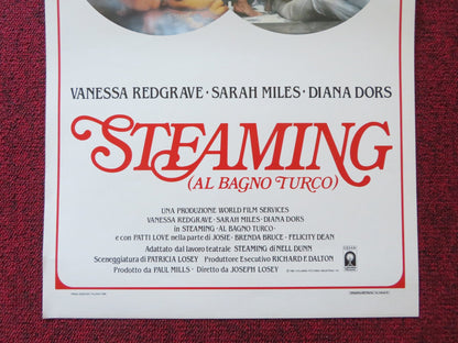 STEAMING ITALIAN LOCANDINA POSTER VANESSA REDGRAVE DIANA DORS 1985 Rendezvous Cinema Movie posters