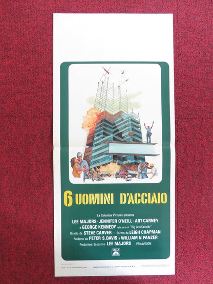 STEEL ITALIAN LOCANDINA POSTER LEE MAJORS JENNIFER O'NEILL1979 Rendezvous Cinema Movie posters