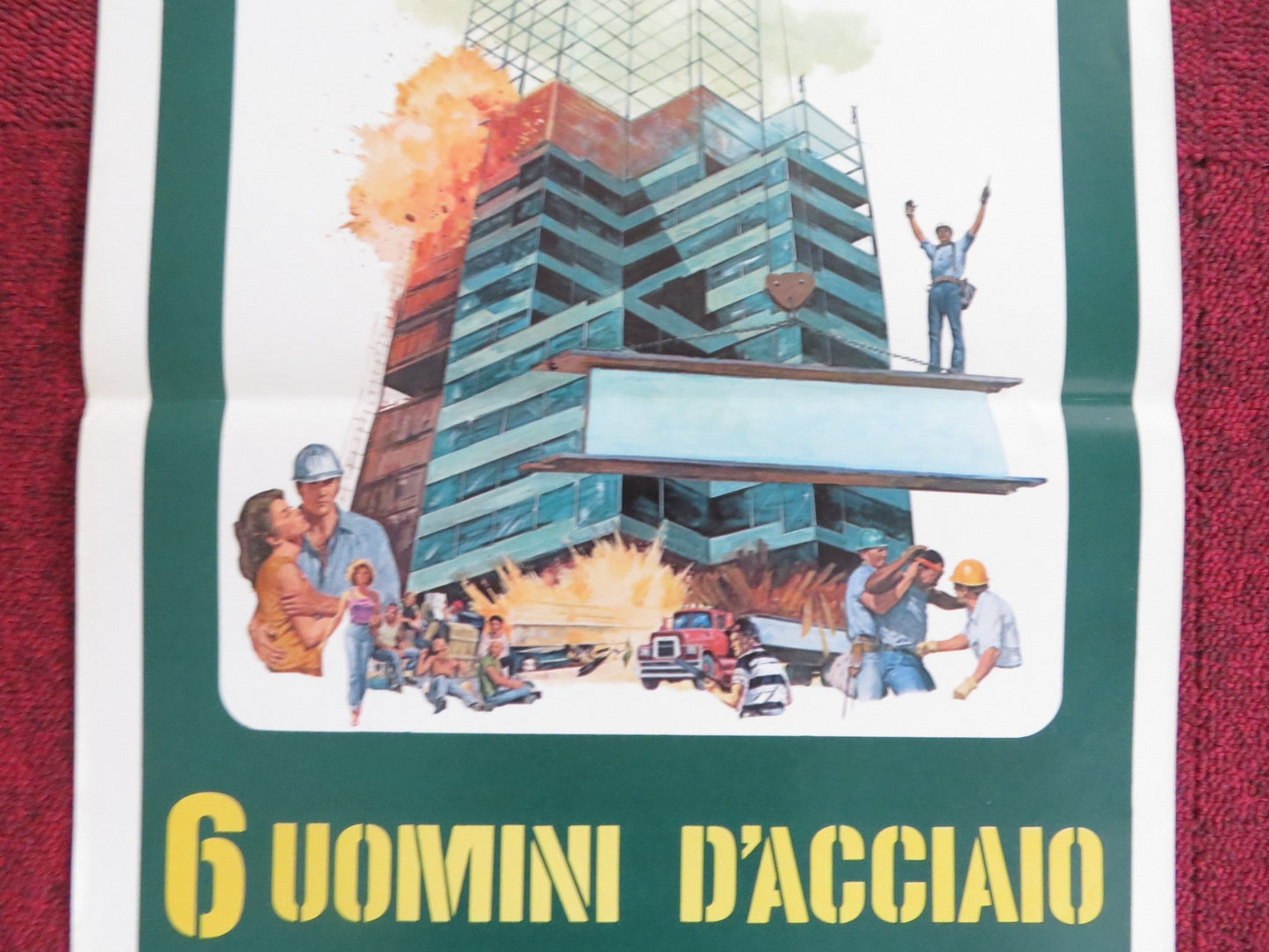 STEEL ITALIAN LOCANDINA POSTER LEE MAJORS JENNIFER O'NEILL1979 Rendezvous Cinema Movie posters