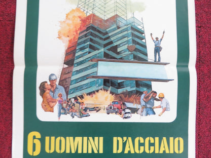 STEEL ITALIAN LOCANDINA POSTER LEE MAJORS JENNIFER O'NEILL1979 Rendezvous Cinema Movie posters