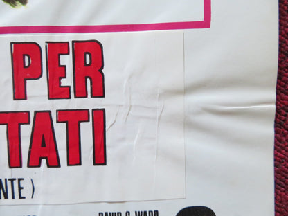 STEELYARD BLUES ITALIAN LOCANDINA POSTER JANE FONDA DONALD SUTHERLAND 1973 Rendezvous Cinema Movie posters