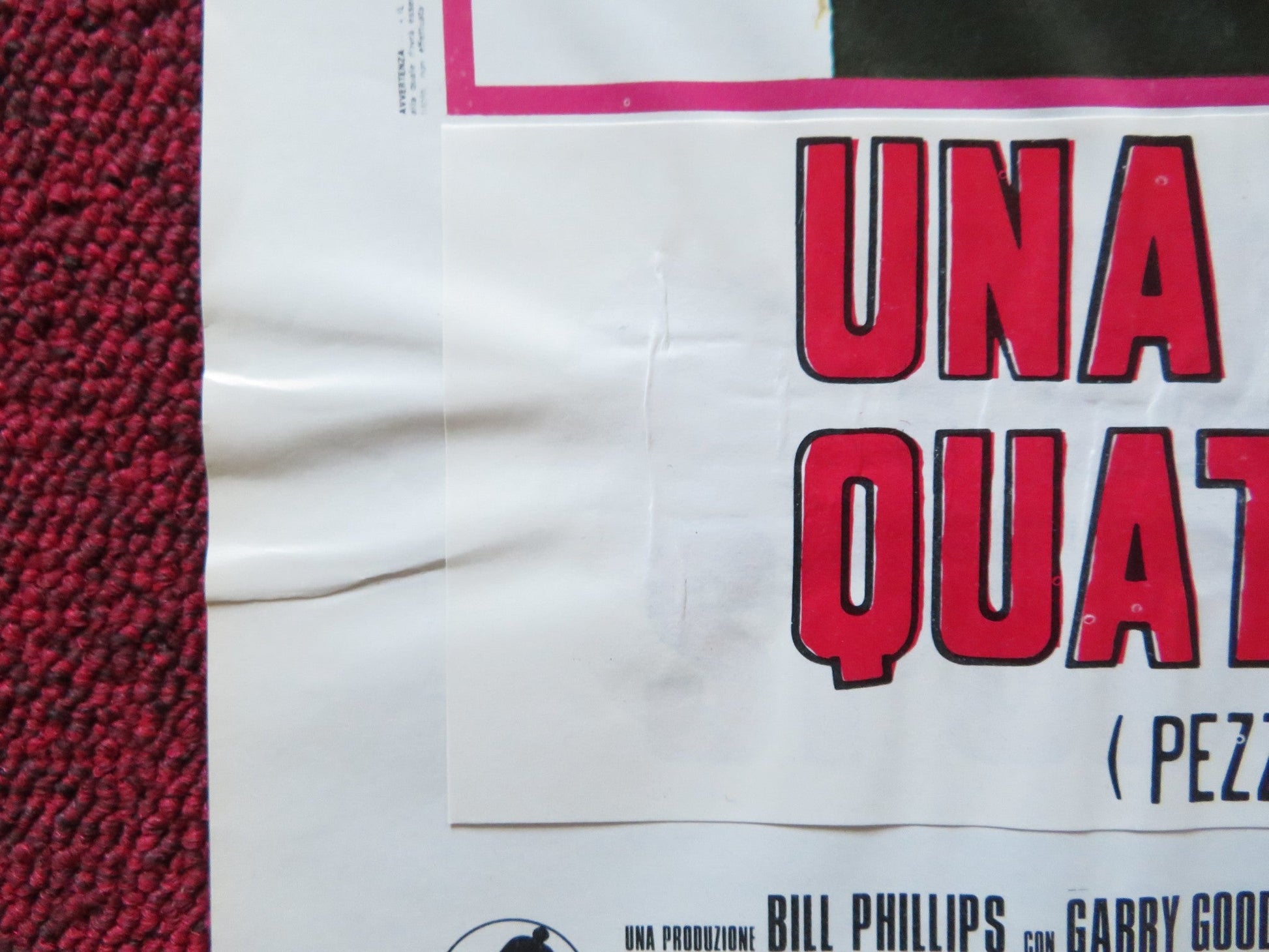 STEELYARD BLUES ITALIAN LOCANDINA POSTER JANE FONDA DONALD SUTHERLAND 1973 Rendezvous Cinema Movie posters