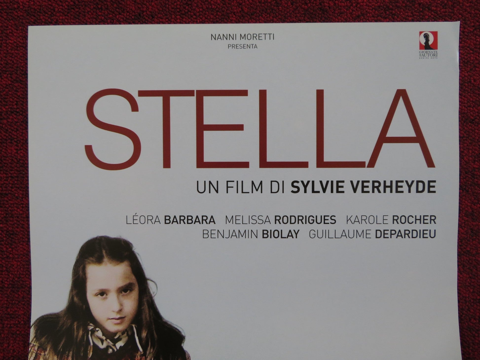 STELLA ITALIAN LOCANDINA POSTER LEORA BARBARA MELISSA RODRIGUES 2008 Rendezvous Cinema Movie posters