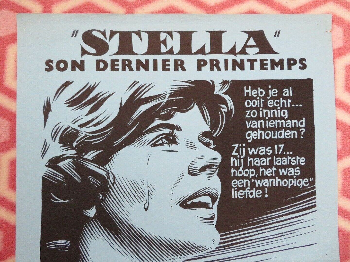 STELLA/ Take All of Me BELGIUM (23.5"x 15.5") POSTER RICHARD JOHNSON 1976 Movie posters
