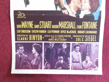 STELLA US INSERT (14"x 36") POSTER ANN SHERIDAN VICTOR MATURE 1950 Rendezvous Cinema Movie posters