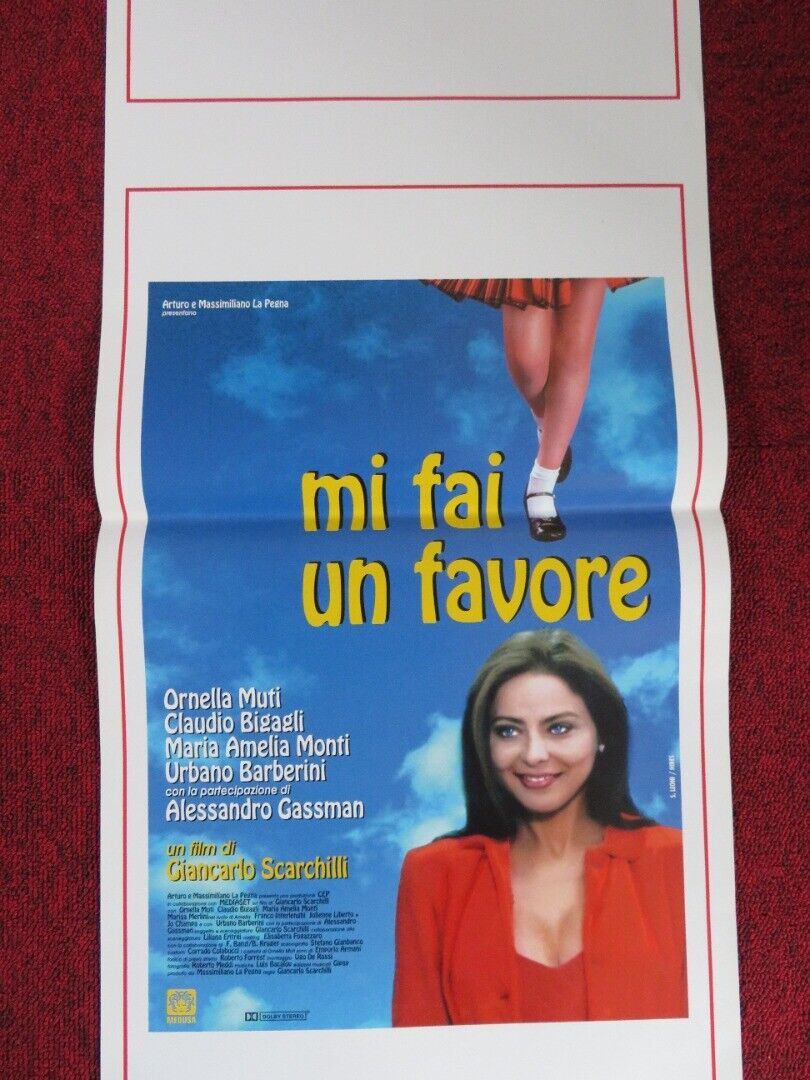 STELLA'S FAVOR ITALIAN LOCANDINA (27.5"x13") POSTER ORNELLA MUTI 1996 Movie posters