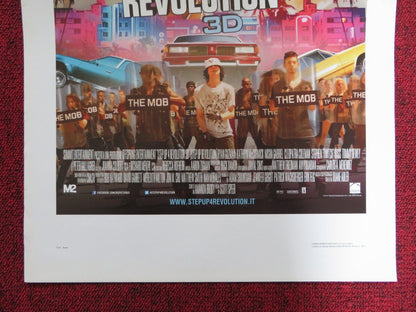 STEP UP 4 REVOLUTION ITALIAN LOCANDINA POSTER CLEOPATRA COLEMAN RYAN GUZMAN 2012 Rendezvous Cinema Movie posters