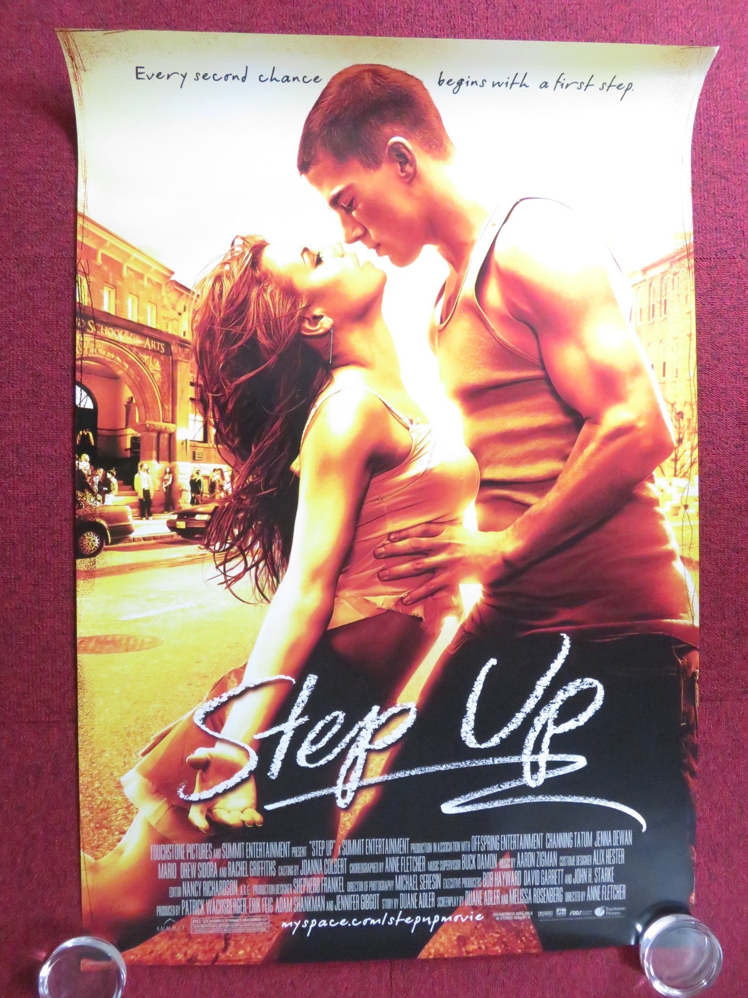 STEP UP US ONE SHEET ROLLED POSTER CHANNING TATUM JENNA DEWAN 2006 Rendezvous Cinema Movie posters