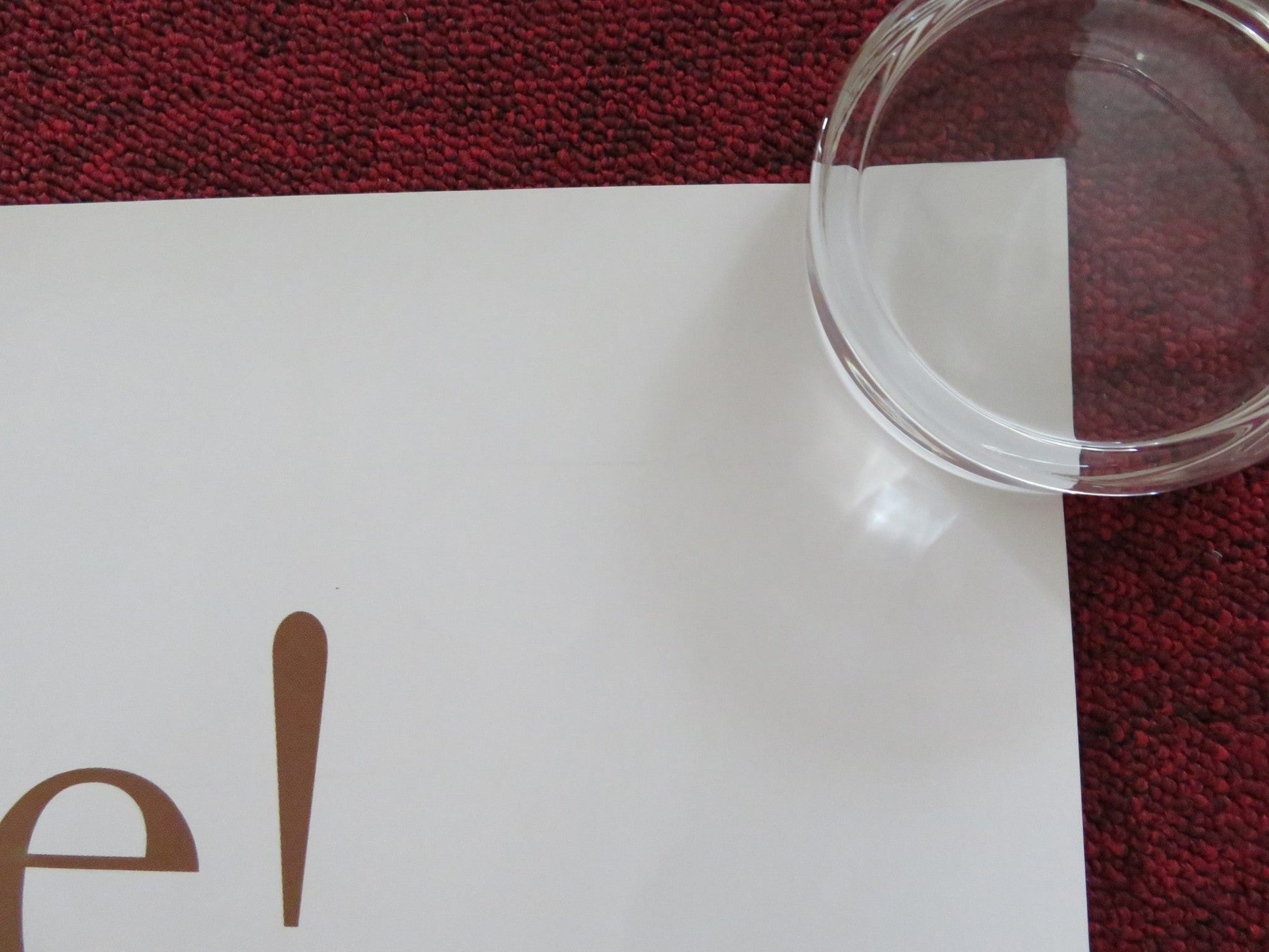 STEPHEN FRY LIVE!: MORE FOOL ME UK QUAD (30"x 40") ROLLED POSTER 2014 Rendezvous Cinema Movie posters