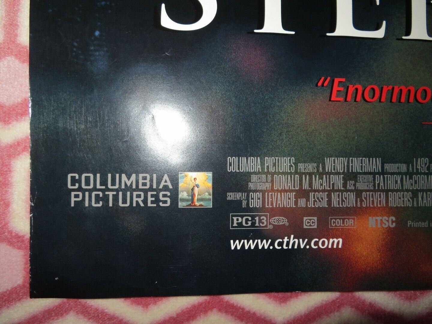 STEPMOM VIDEO DVD ONE SHEET POSTER FOLDED JULIA ROBERTS SUSAN SARANDON 1999 Movie posters