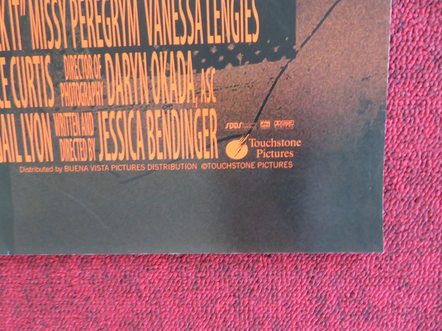 STICK IT US ONE SHEET ROLLED POSTER JEFF BRIDGES MISSY PEREGRYM 2006 Rendezvous Cinema Movie posters