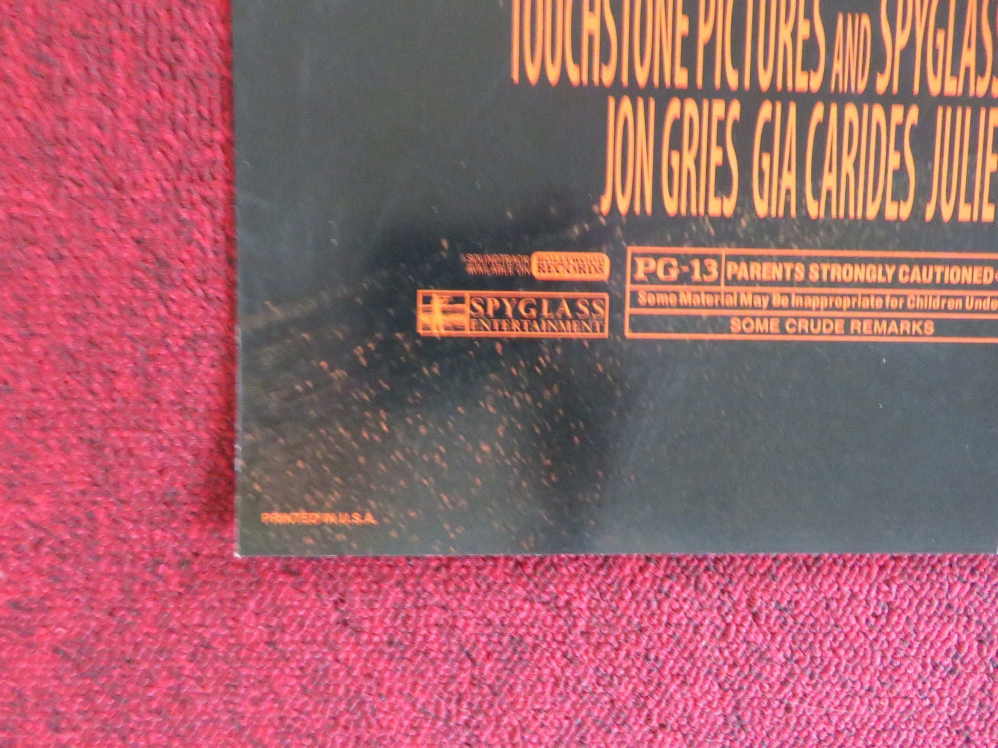 STICK IT US ONE SHEET ROLLED POSTER JEFF BRIDGES MISSY PEREGRYM 2006 Rendezvous Cinema Movie posters