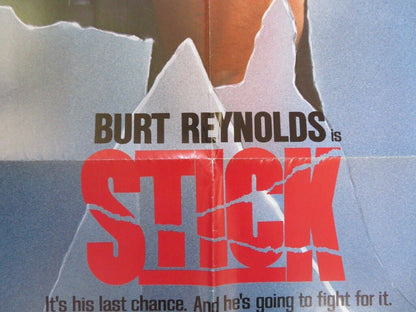 STICK US ONE SHEET POSTER GEORGE SEGAL CANDICE BERGEN 1985 - Rendezvous Cinema