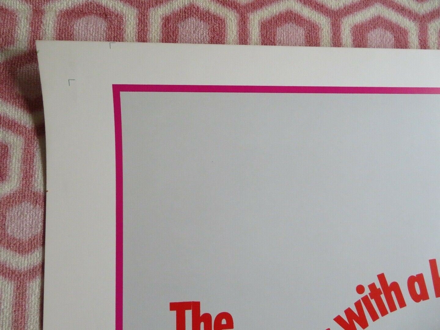 STIGMA 30"x 40" ON CARD ROLLED POSTER RELEASING PHILIP M.THOMAS HARLAN POE 1972 - Rendezvous Cinema